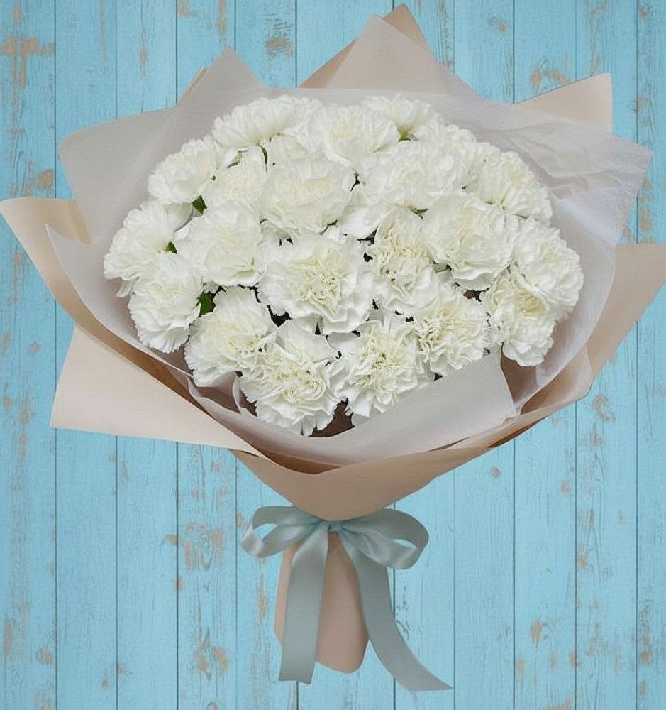 Букет цветов из: Гвоздики в Свободный