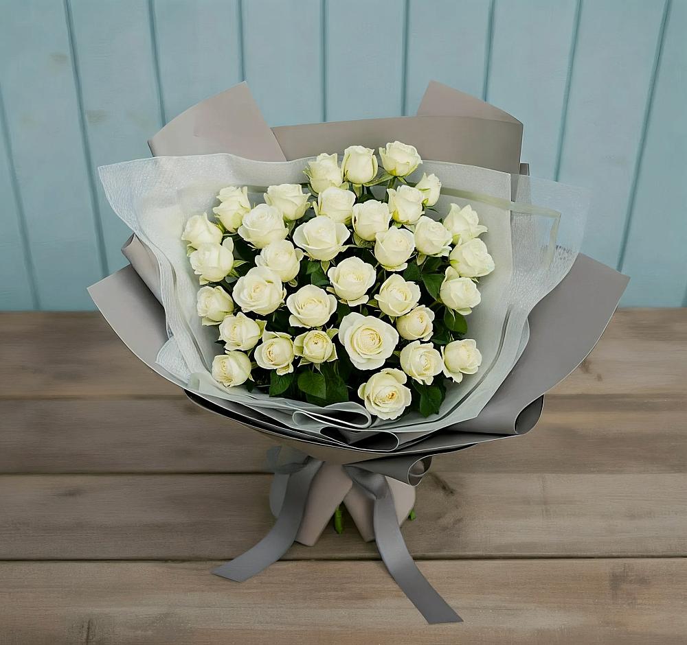 Букет Белоснежная нежность в Свободный