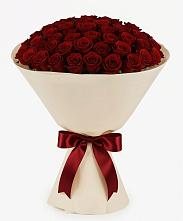 Букет 101 Бордовая роза Блэк Бакарра в Свободный