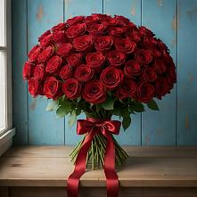 Букет Красные розы Блэк Меджик в Свободный