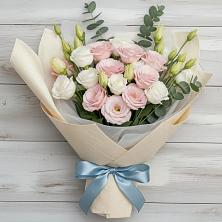 Букет цветов из:  Лизиантусы в Свободный