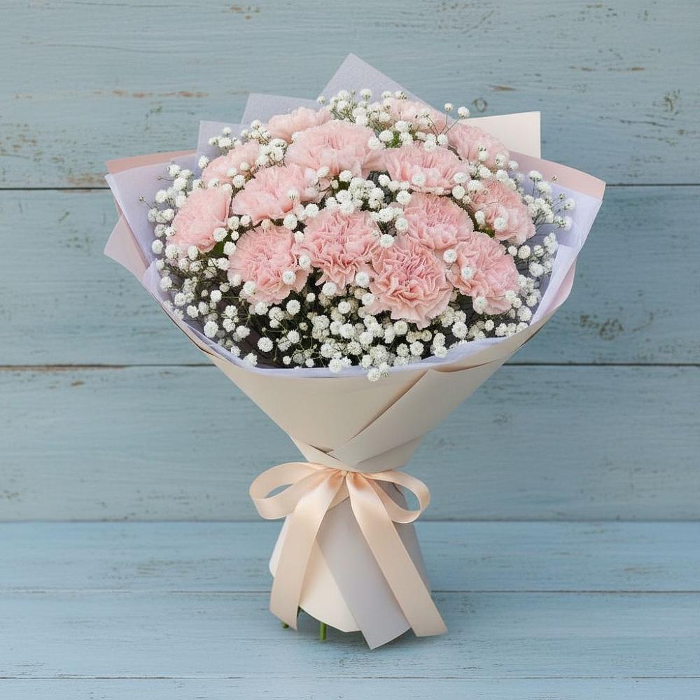 Букет цветов из: Гвоздики в Свободный