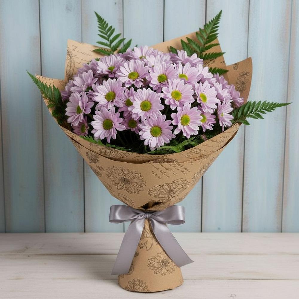 Букет цветов из: Хризантемы в Свободный