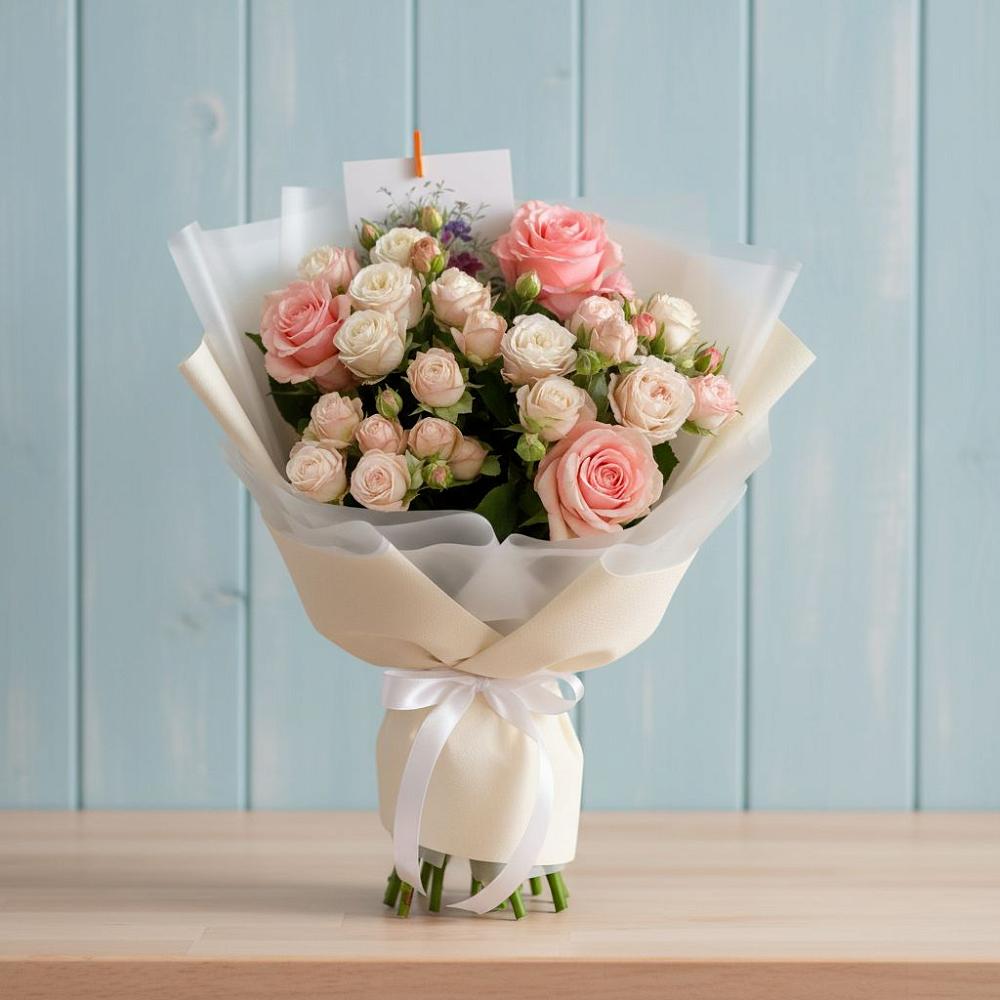 Букет цветов из: Розы в Свободный