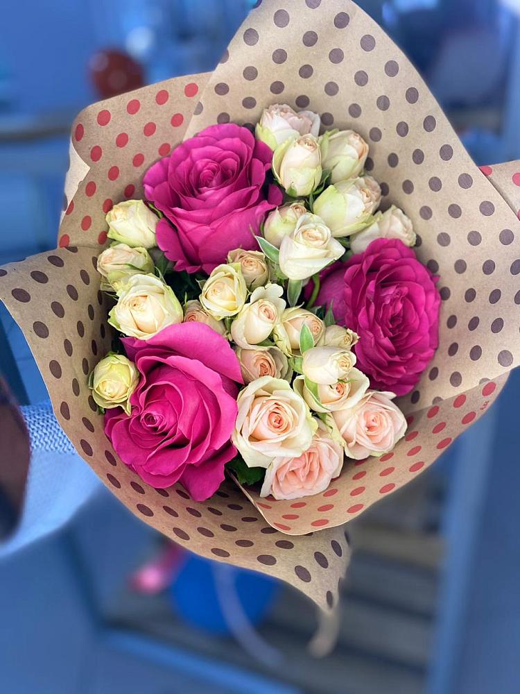 Букет цветов из: Розы в Свободный