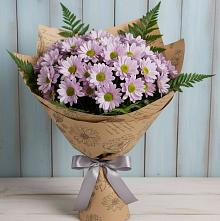 Букет цветов из:  Хризантемы #REPLACE_PRED# Свободный