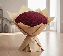 Букет 101 Красная роза в Свободный