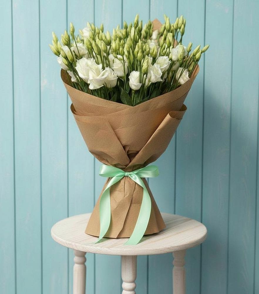 Букет цветов из: Лизиантусы в Свободный