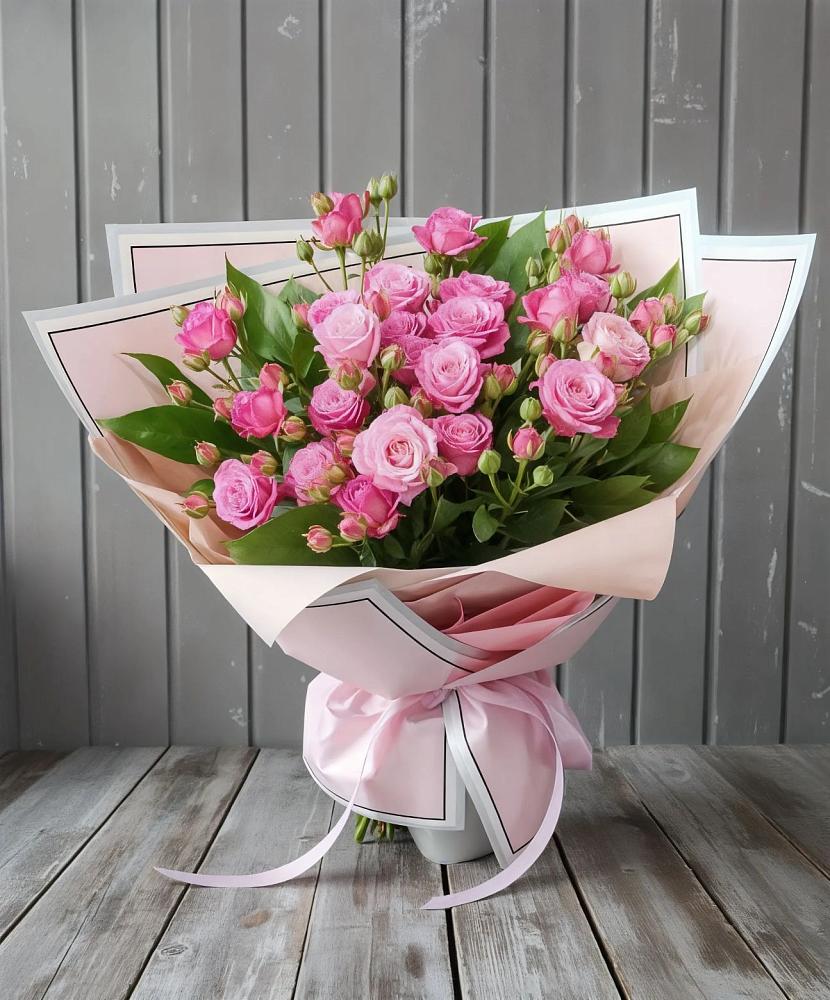 Букет Розовый кустик в Свободный