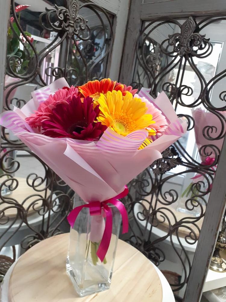 Букет цветов из: Герберы в Свободный