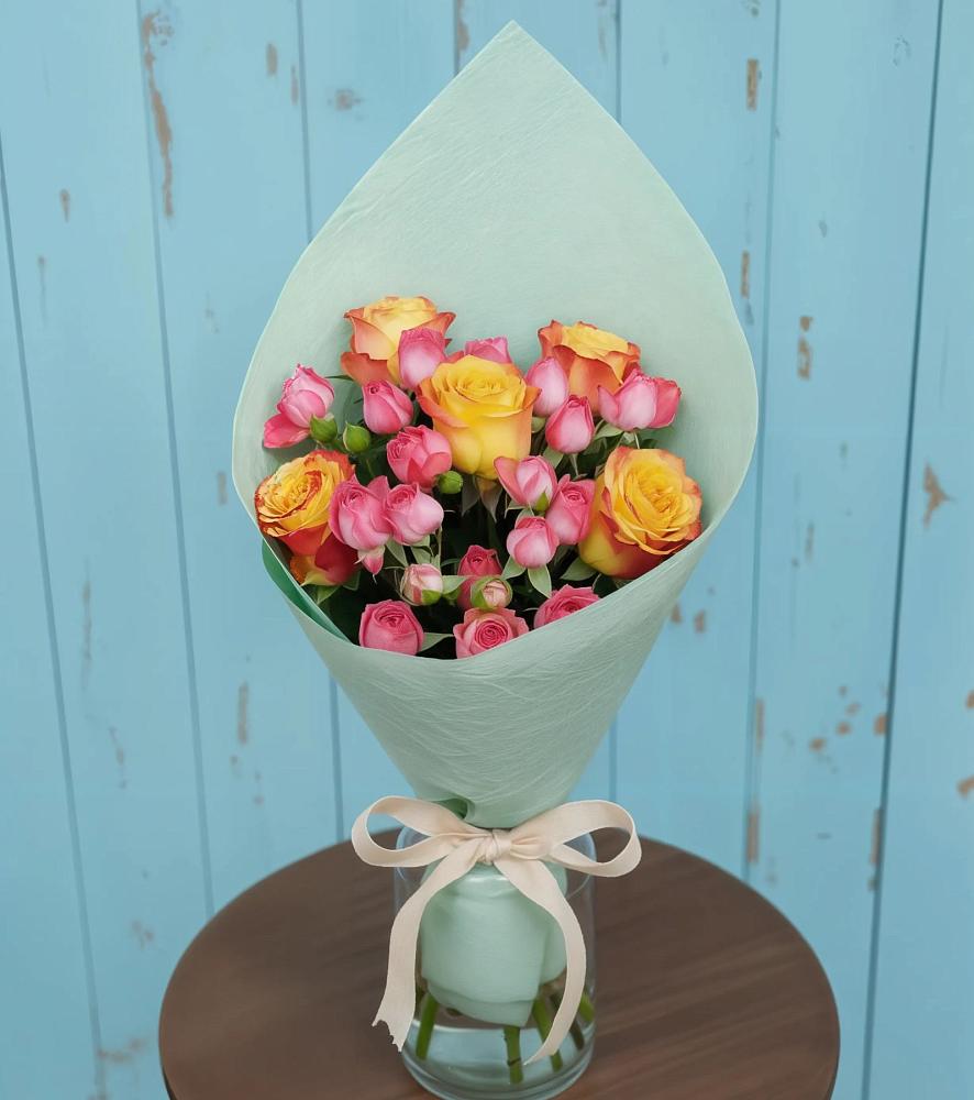 Букет цветов из: Розы в Свободный