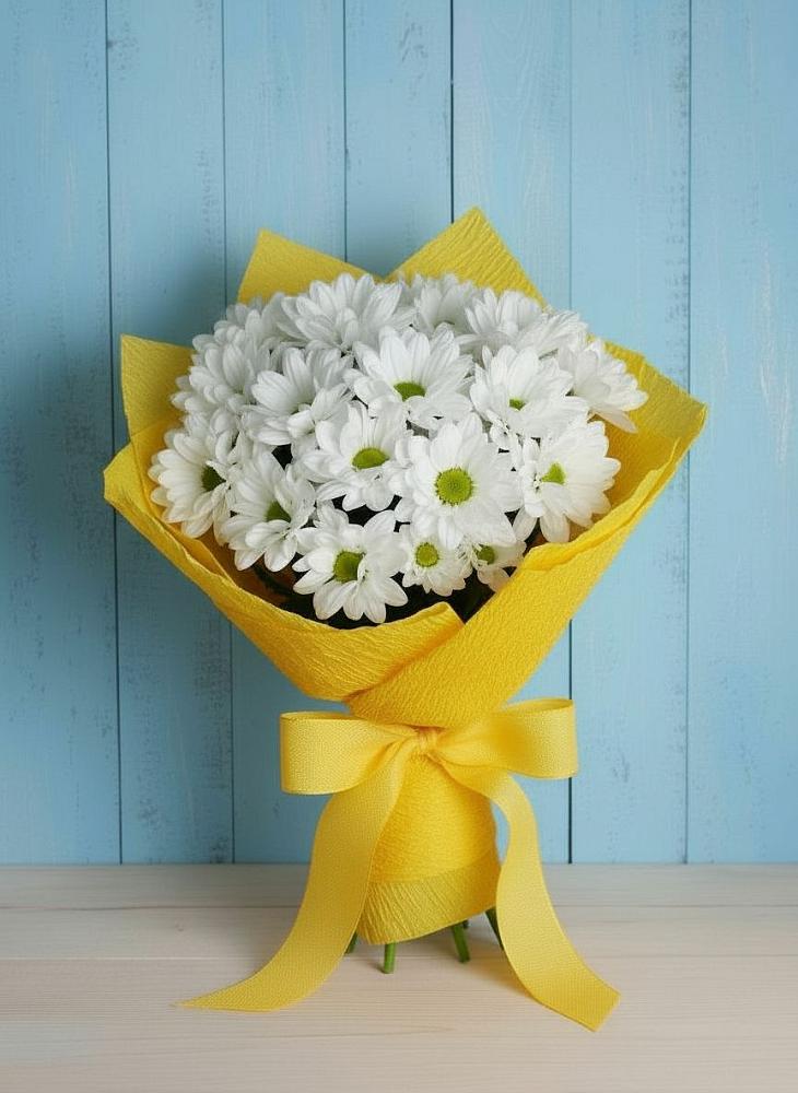 Букет цветов из: Хризантемы в Свободный
