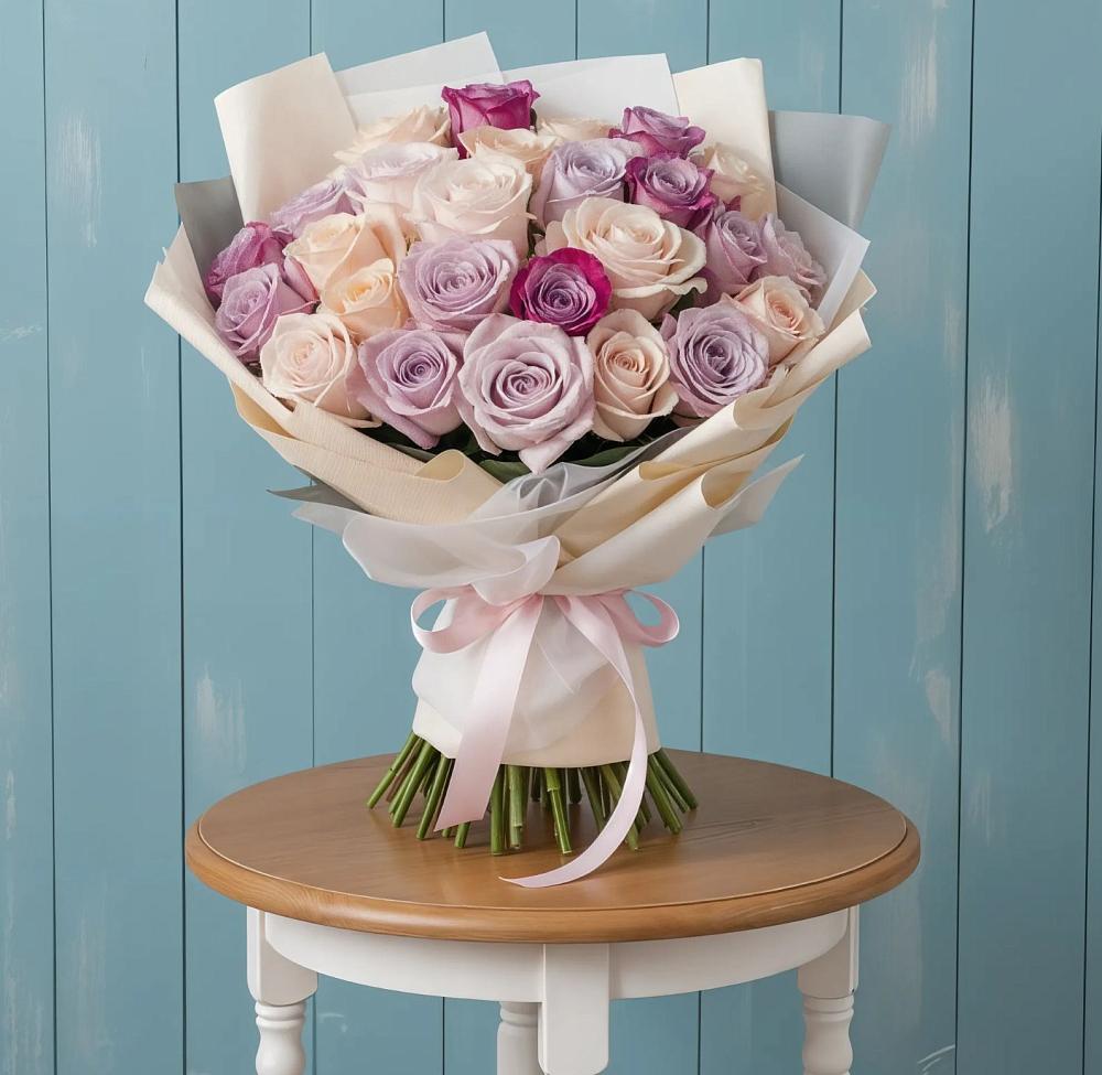 Букет цветов из: Розы в Свободный