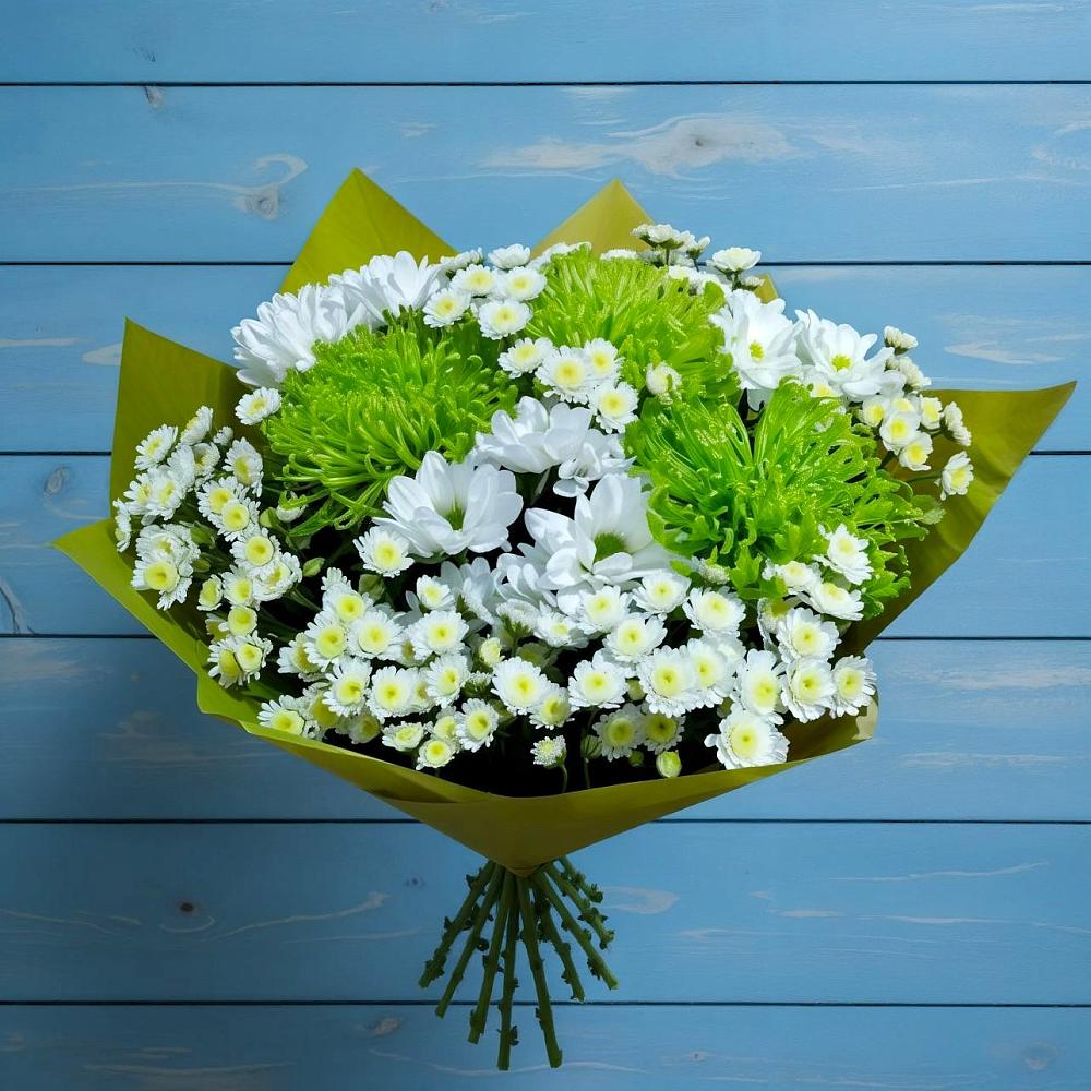Букет цветов из: Хризантемы в Свободный