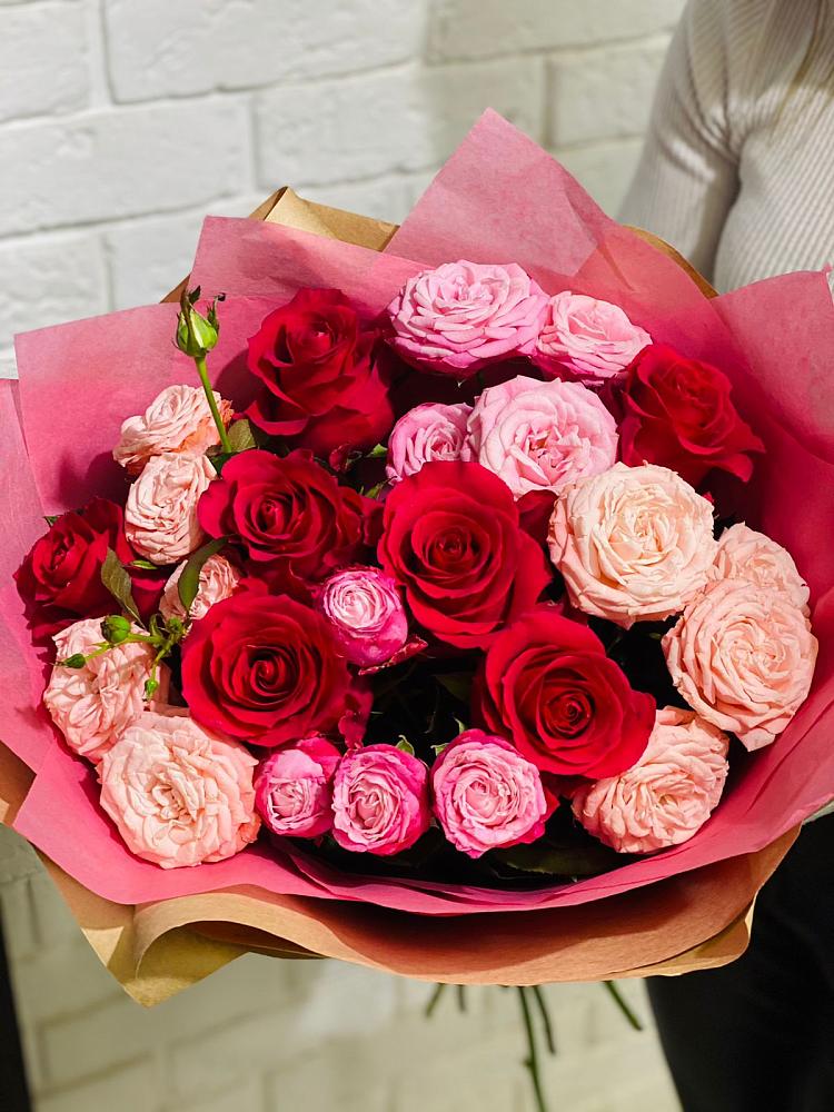 Букет цветов из: Розы в Свободный