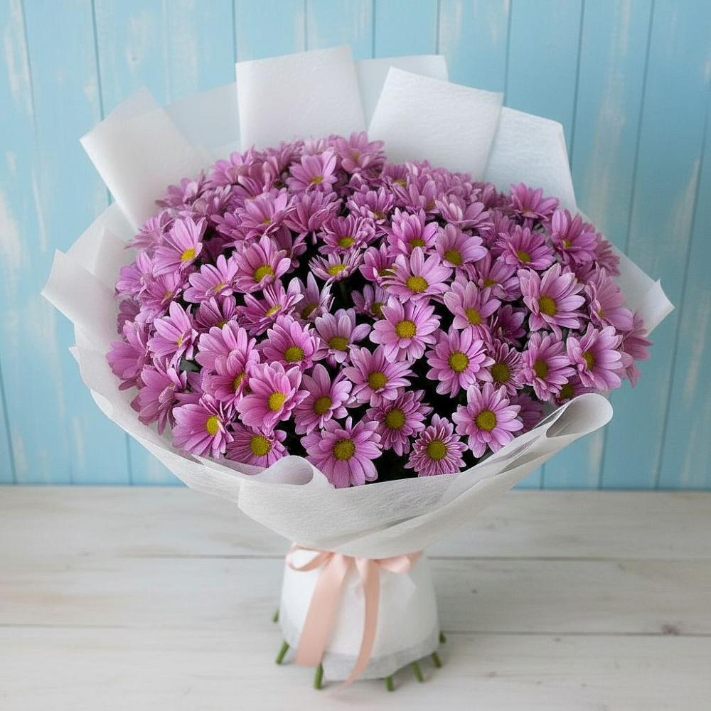 Букет цветов из: Хризантемы в Свободный