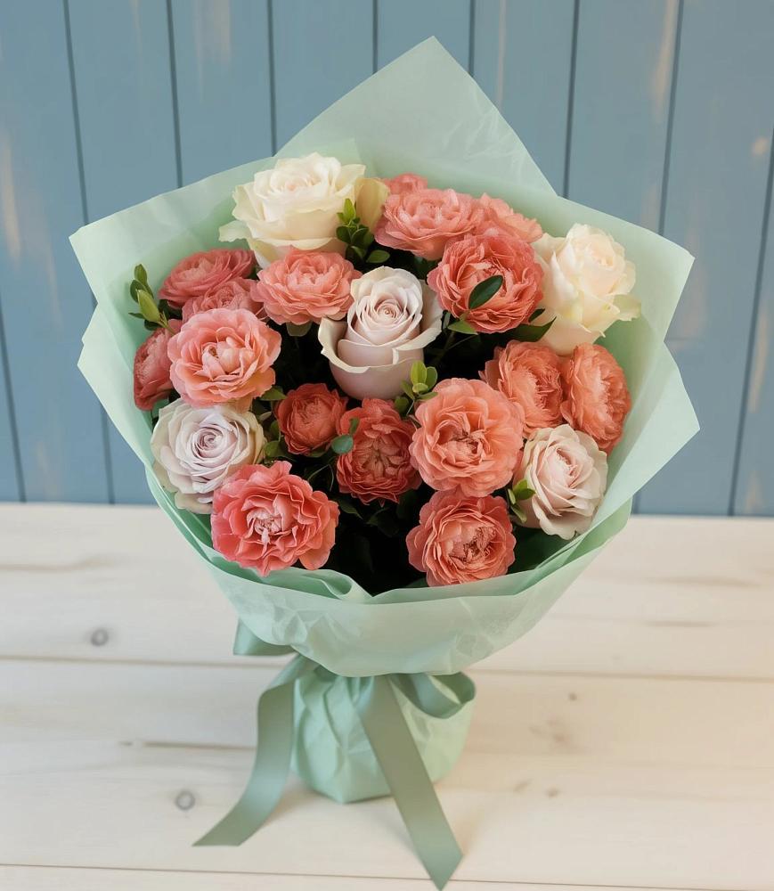 Букет цветов из: Розы в Свободный