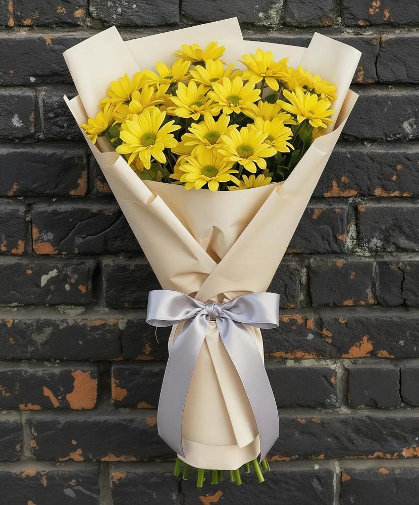 Букет цветов из: Хризантемы в Свободный