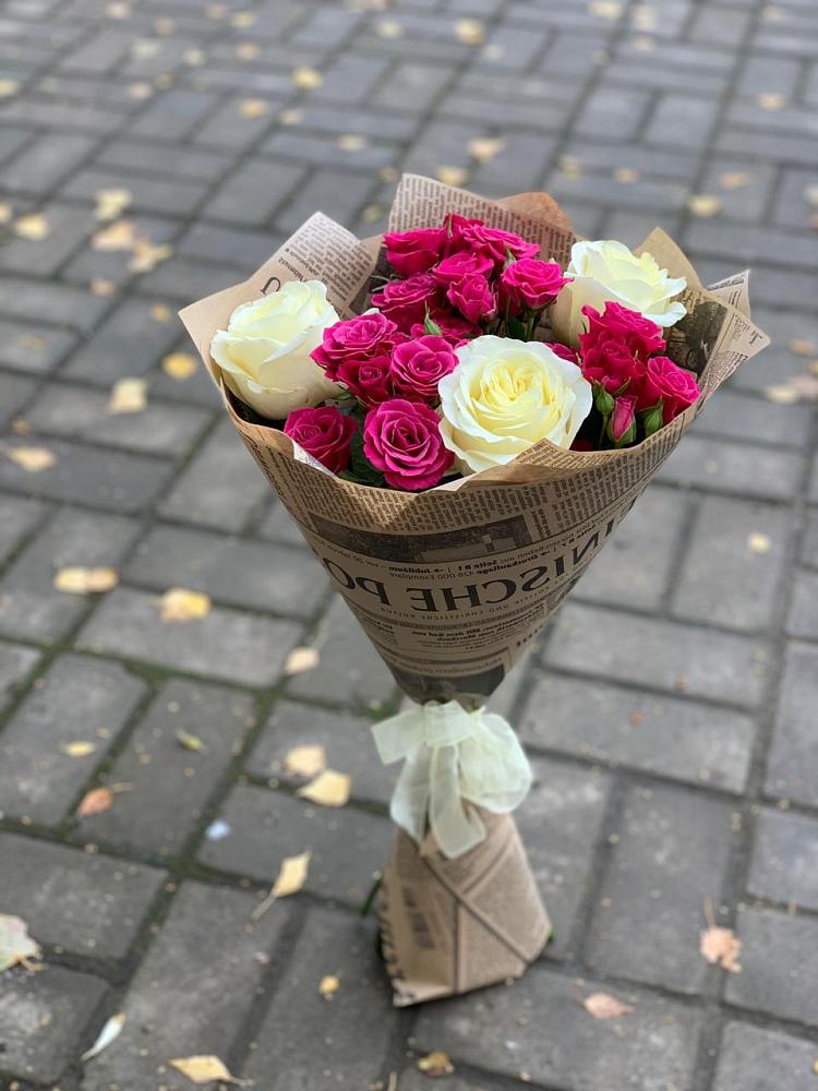 Букет цветов из: Розы в Свободный