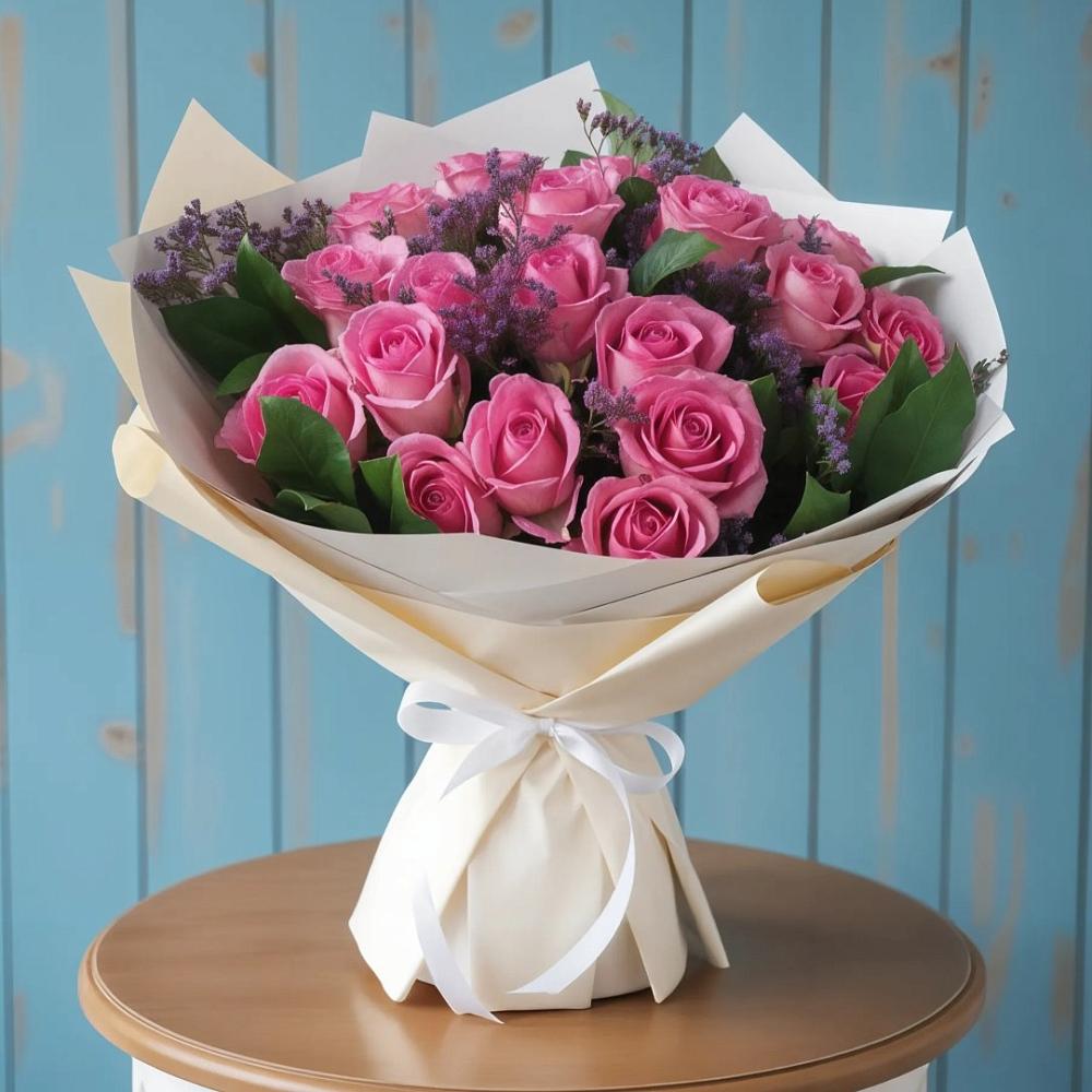 Букет цветов из: Розы в Свободный